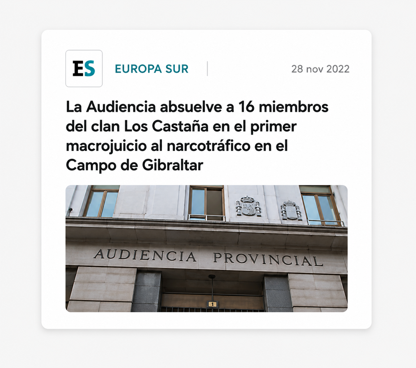 Publicaci&oacute;n jur&iacute;dica y noticia de actualidad